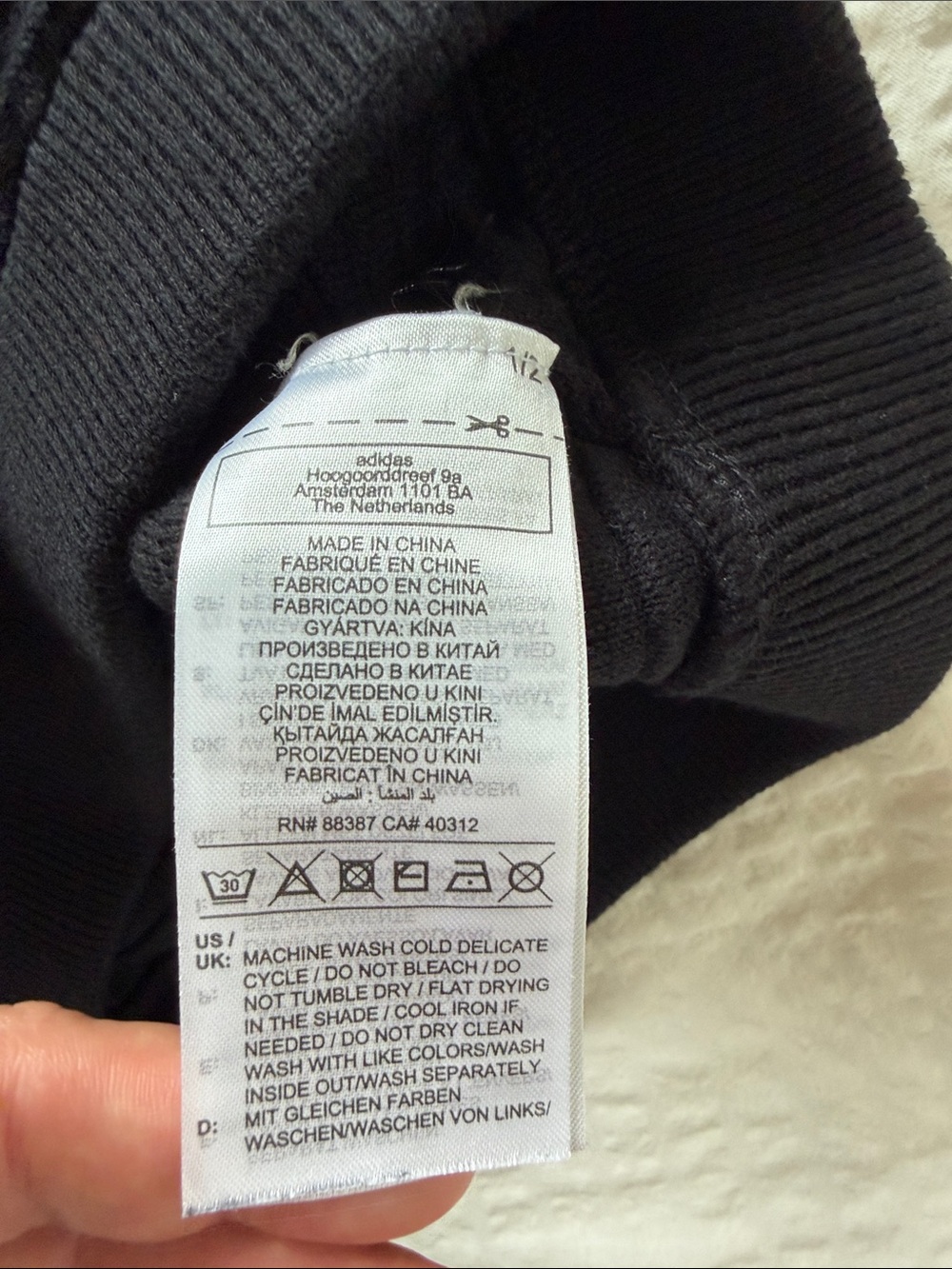 IVY PARK adidas 100% cotton Black Ribbed Zip-Up Crop Tank - Picture 4 of 8